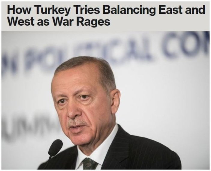 Bloomberg: Türkiye, Batı'ya meydan okuyor