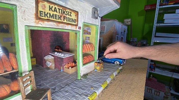 Kocaelili esnafın minyatür eserleri göz dolduruyor