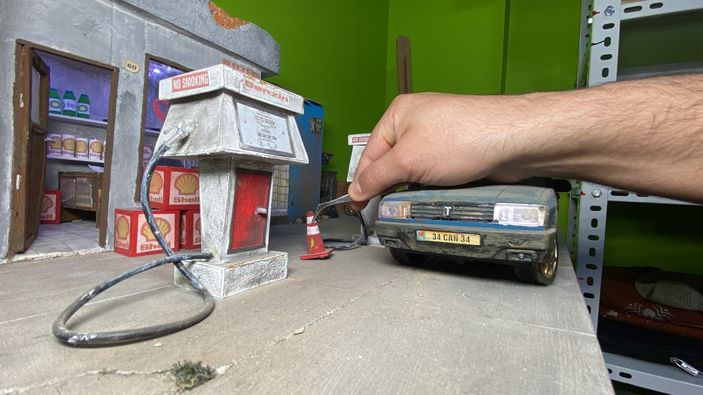 Kocaelili esnafın minyatür eserleri göz dolduruyor
