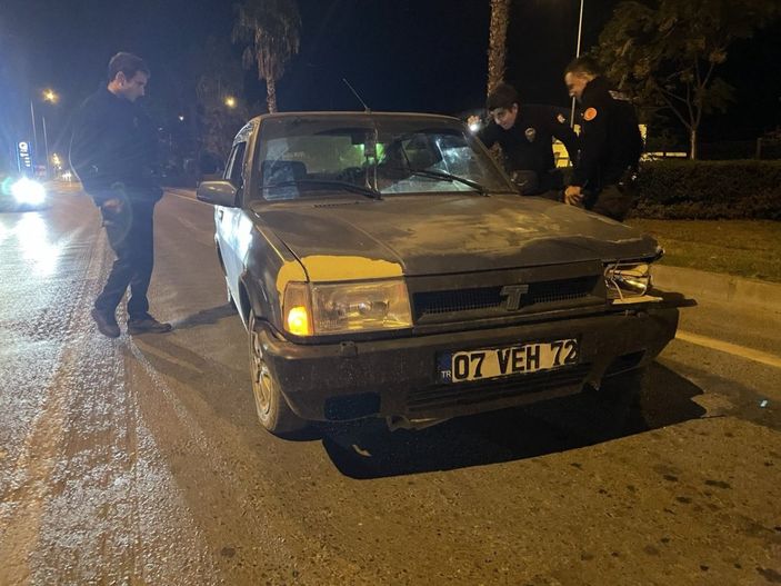 Antalya'da alkollü yakalandı: 50 bin lira cezam var