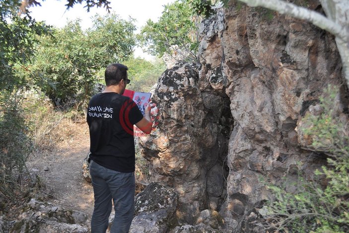 Çanakkale İnkaya Mağarası'ında binlerce yıllık insan izi