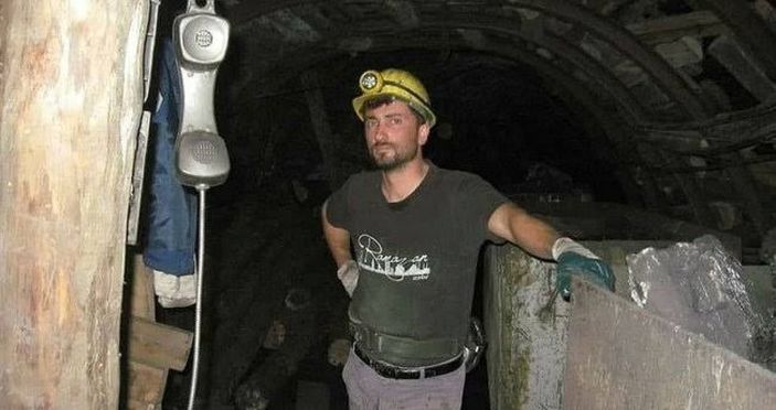 Maden şehidinin oğlu dünyaya geldi