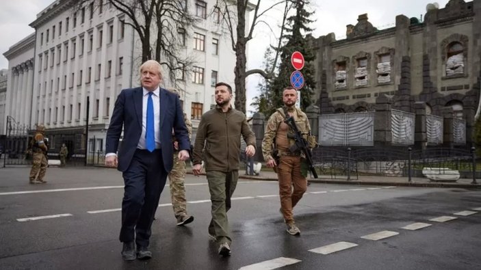 Boris Johnson, Ukrayna'ya yardım için organizasyon kuracak