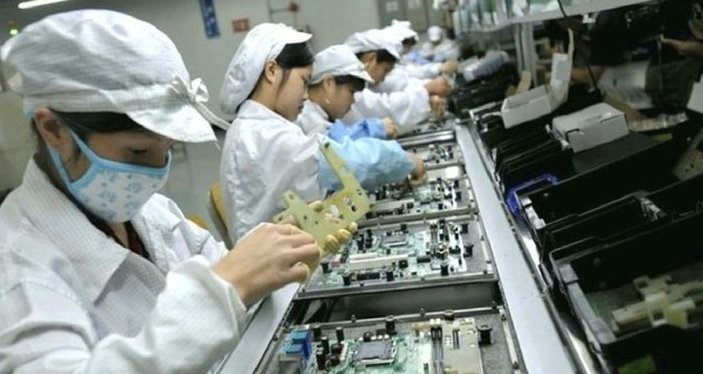 Çin'de iPhone üreten fabrikada 300 bin işçi karantinaya girdi