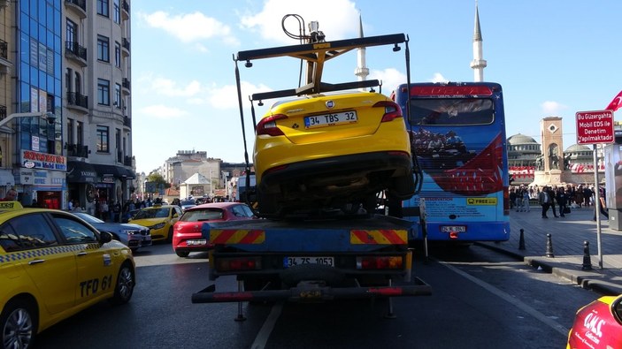 İstanbul'da taksi ve dolmuş şoförlerine ceza yağdı