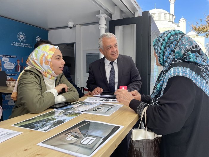 TOKİ konutları sanal gerçeklik gözlüğüyle vatandaşlara gösterildi