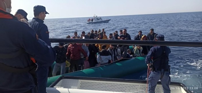 Yunanistan’ın ittiği 193 düzensiz göçmen kurtarıldı