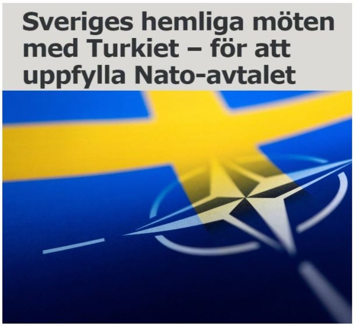 İsveç gazetesi: Türkiye'yle NATO için gizli görüşmeler yapıldı