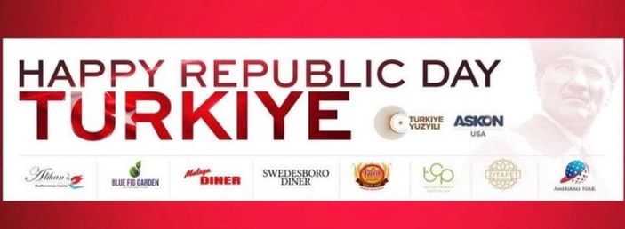 ASKON'dan 29 Ekim Cumhuriyet Bayramı için ABD'de dev afiş