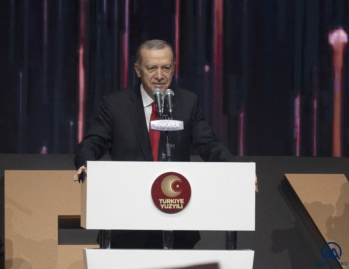 Cumhurbaşkanı Erdoğan Türkiye Yüzyılı vizyon belgesini açıkladı