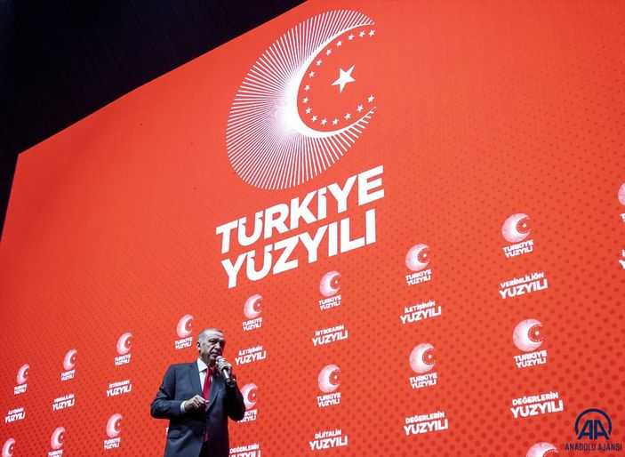 Cumhurbaşkanı Erdoğan Türkiye Yüzyılı vizyon belgesini açıkladı