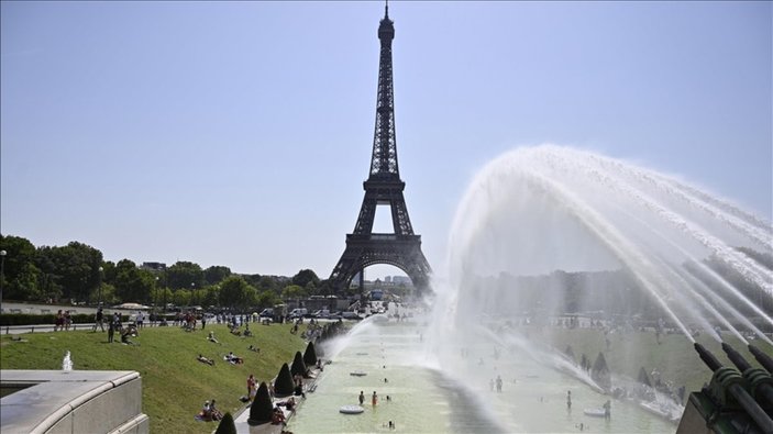 Fransa'da hava sıcaklıkları mevsim normallerinin üzerinde