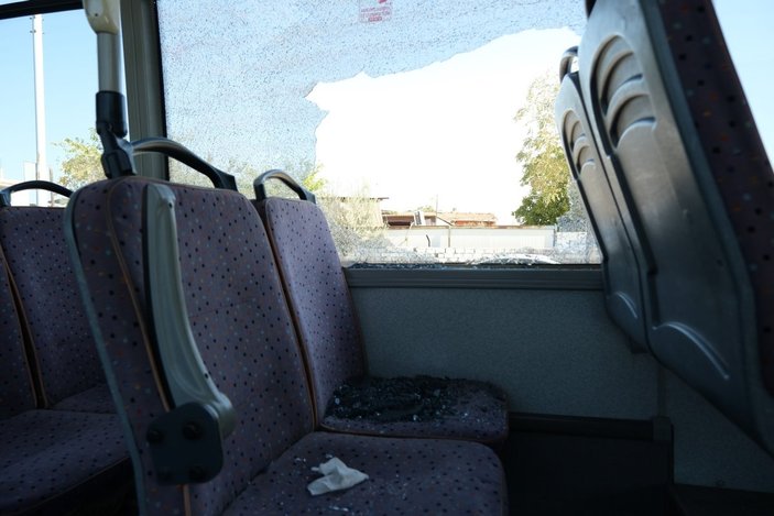 Manisa'da şizofren hastası yolcu otobüsüne saldırdı