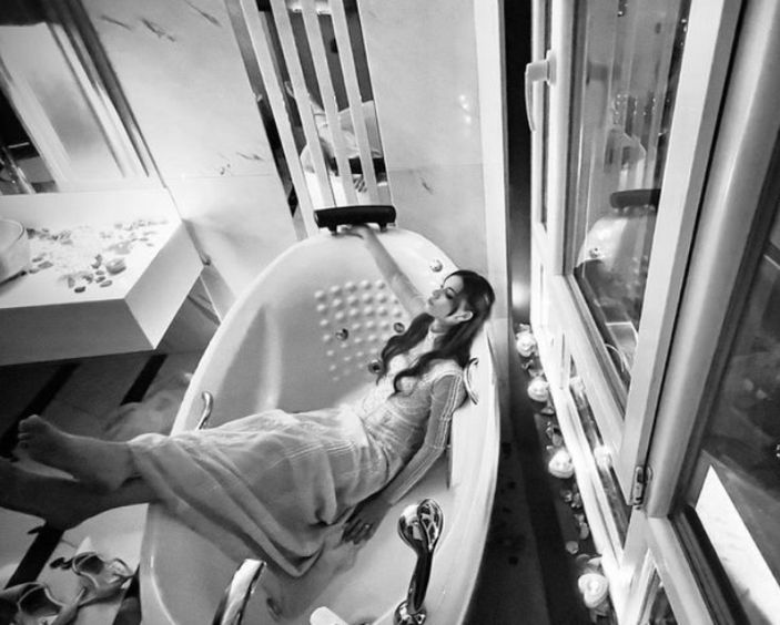 Yalı Çapkını Seyran küvette poz verdi! Ortalık yıkıldı... 