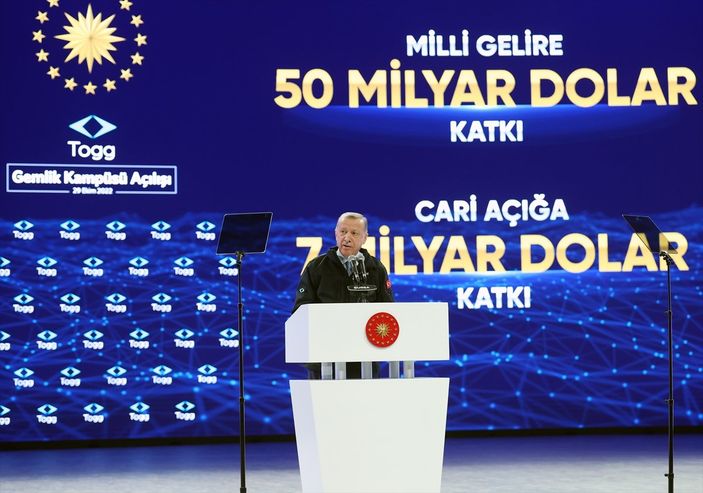 a Cumhurbaşkanı Erdoğan: Togg'un fiyatı için şubatı bekleyin