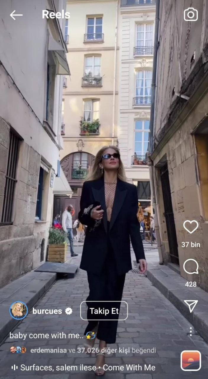 Burcu Esmersoy cesur kıyafetiyle genç kızlara taş çıkardı! 