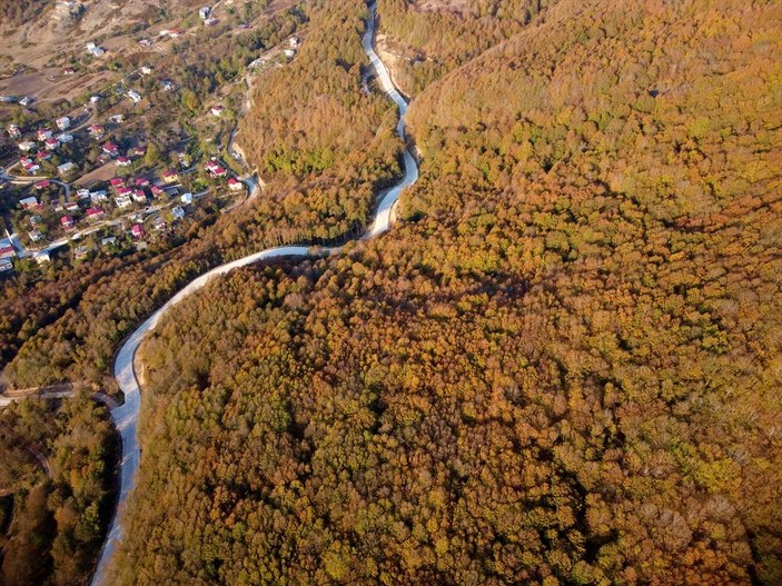 Osmaniye'nin Dumanlı Yaylası'nda Eşsiz Sonbahar Manzarası