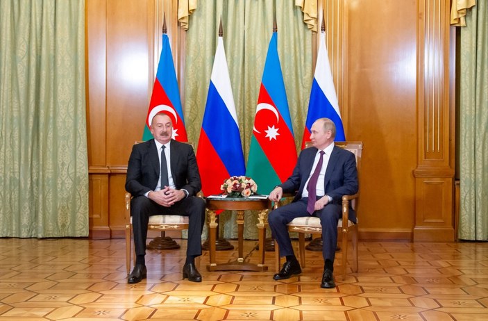 İlham Aliyev ve Vladimir Putin Soçi’de görüştü