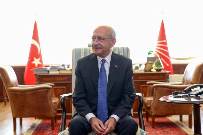 Kemal Kılıçdaroğlu, Yunan Büyükelçi Lazaris'i kabul etti