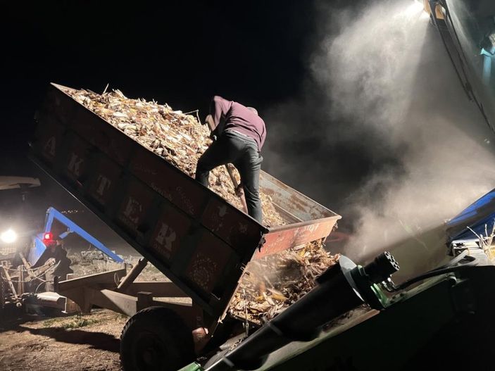 Mardin'de güvenlik önlemi almayan çiftçi, yürekleri ağza getirdi