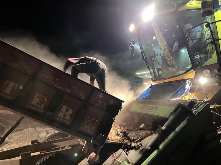 Mardin'de güvenlik önlemi almayan çiftçi, yürekleri ağza getirdi