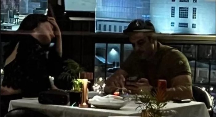 Mehmet Dinçerler, yeni sevgilisiyle yemekte