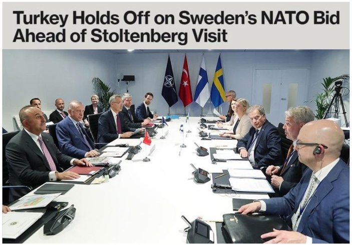 Bloomberg: Türkiye, İsveç'in sözlerinden memnun değil