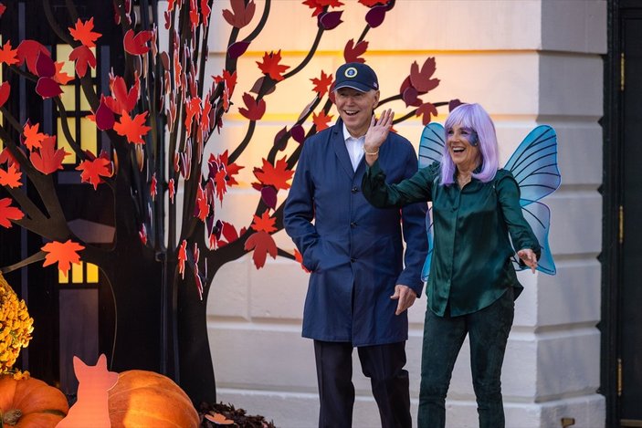 Beyaz Saray'da Cadılar Bayramı kutlandı
