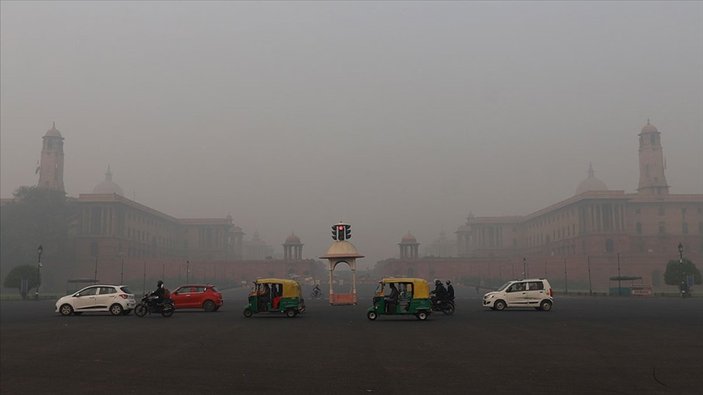 Hindistan'da hava kirliliği tehlikeli seviyede