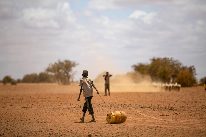Doğu Afrika'da kuraklık 36,1 milyon kişiyi etkiledi
