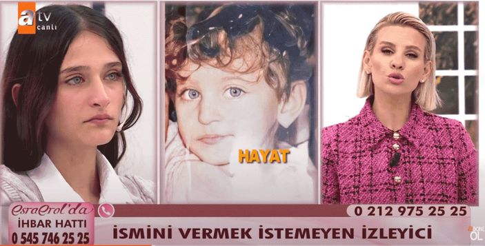 Esra Erol'da milyonları ağlatan hikaye! 4 günlükken evlatlık verilen Hayat izleyenleri gözyaşına boğdu