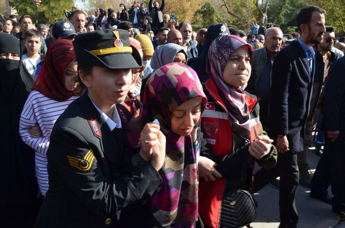 Şehit Lokman Akçağlayan'a veda