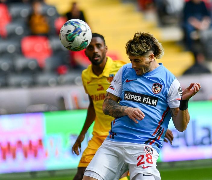 a Kayserispor, Gaziantep FK'yı mağlup etti