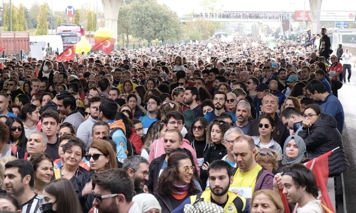 44'üncüsü düzenlenen Avrasya Maratonu'na büyük ilgi