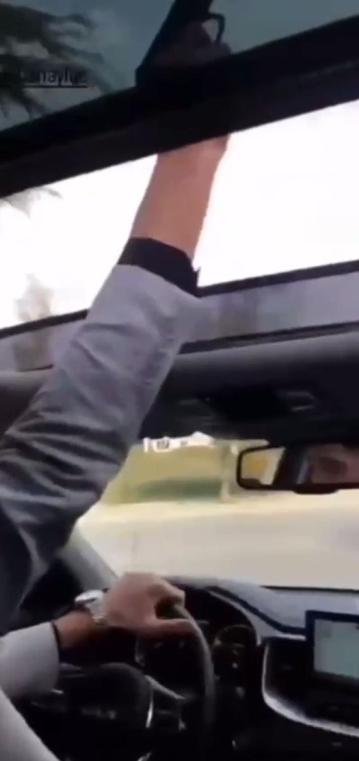 Sultanbeyli'de konvoy dehşeti: Aracından dışarıya ateş açtı