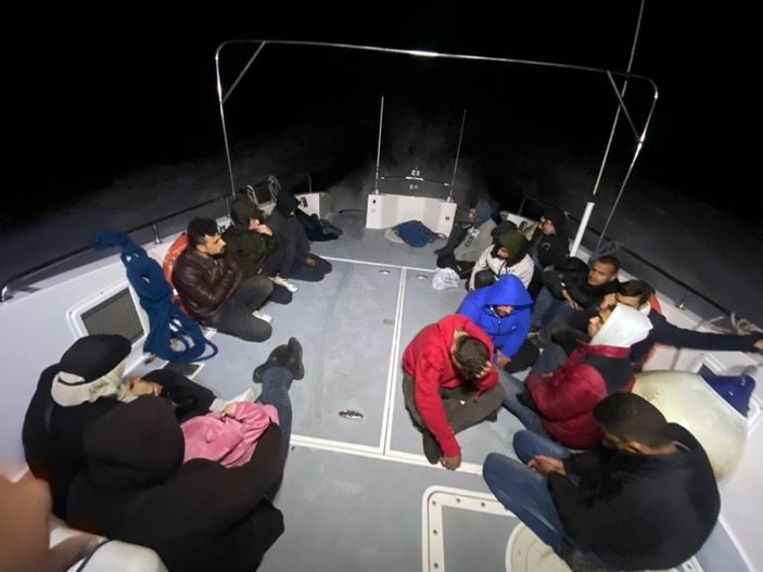 i Muğla’da 72 düzensiz göçmen kurtarıldı