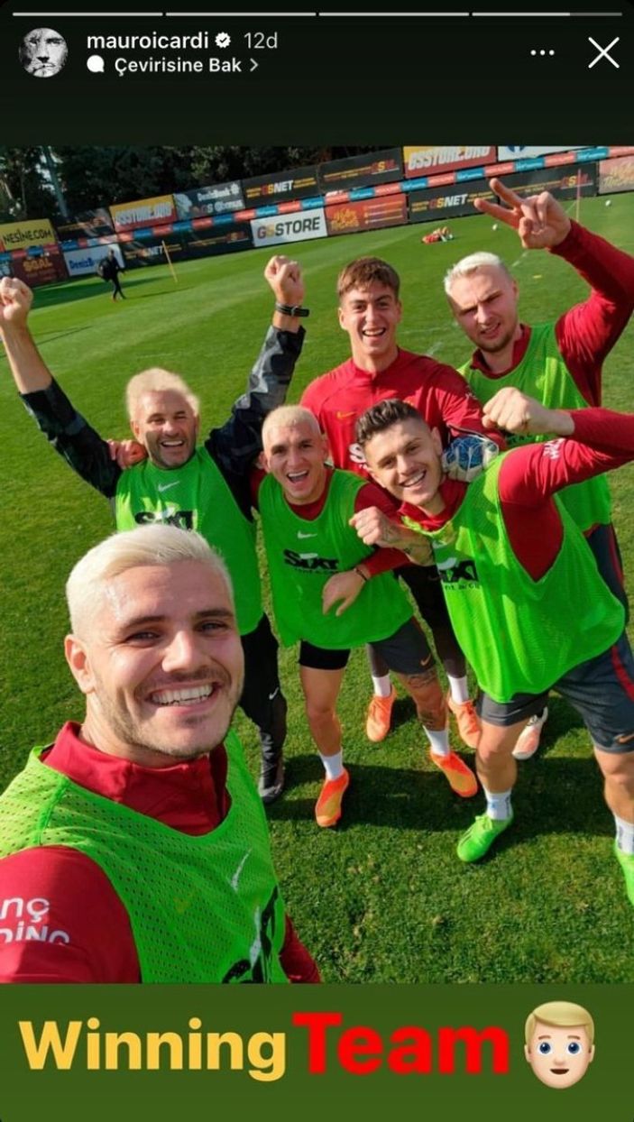 Galatasaray'da sarı saç akımı