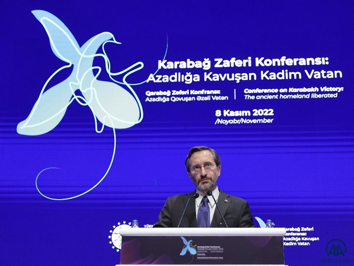 Fahrettin Altun: Azerbaycan davasının sesi olmaya devam edeceğiz