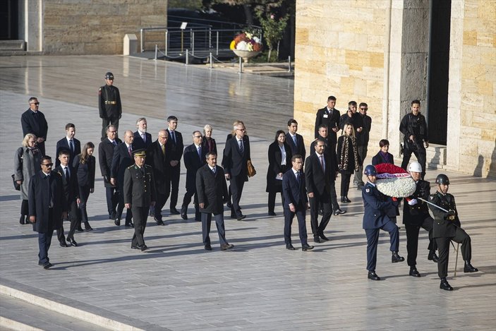 İsveç Başbakanı Kristersson Ankara'da