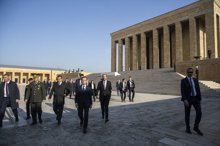 İsveç Başbakanı Kristersson Ankara'da