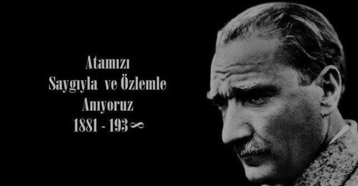 Resimli 10 Kasım mesajları! 10 Kasım Atatürk'ü Anma Gününe özel resimli mesajlar..