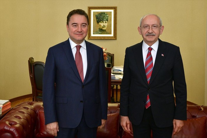 Ali Babacan, Kemal Kılıçdaroğlu'nu ziyaret etti