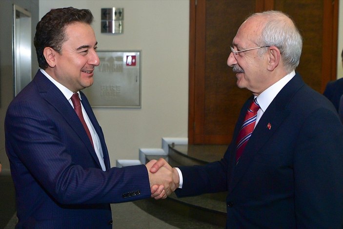 Ali Babacan, Kemal Kılıçdaroğlu'nu ziyaret etti