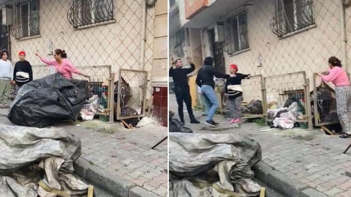 Sultangazi'de kağıt toplayıcısı polise bıçak çekti