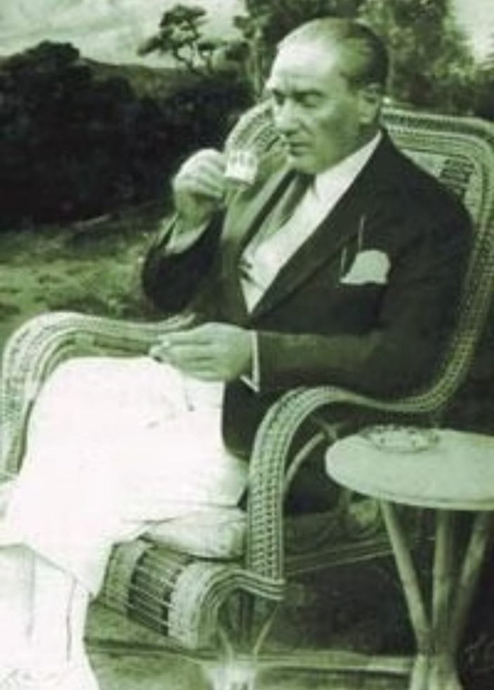 Atatürk'ün Saklı Bahçe'deki kolibası