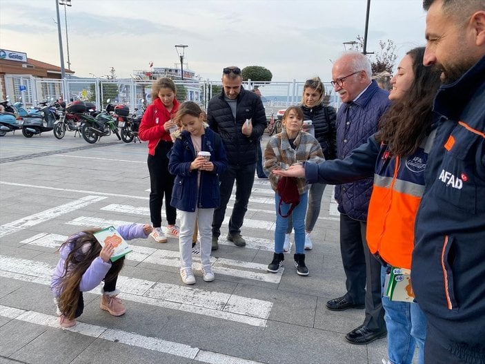 Ülke genelinde 'çök-kapan-tutun' tatbikatı