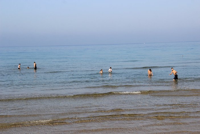 Aydın'da kasım ayında deniz keyfi