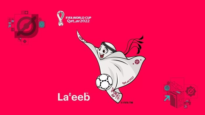 2022 Dünya Kupası'nın maskotu La'eeb