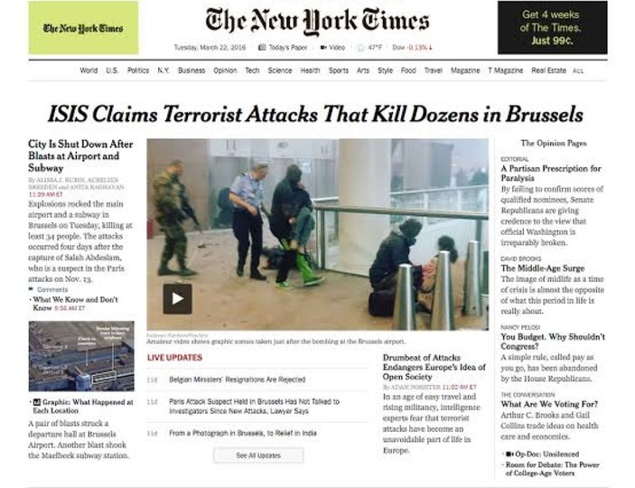 ABD basının terör saldırılarındaki ikiyüzlülüğü