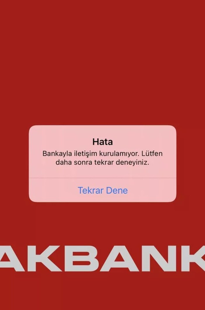 Akbank mobil çöktü mü, sorun ne? 15 Kasım 2022...